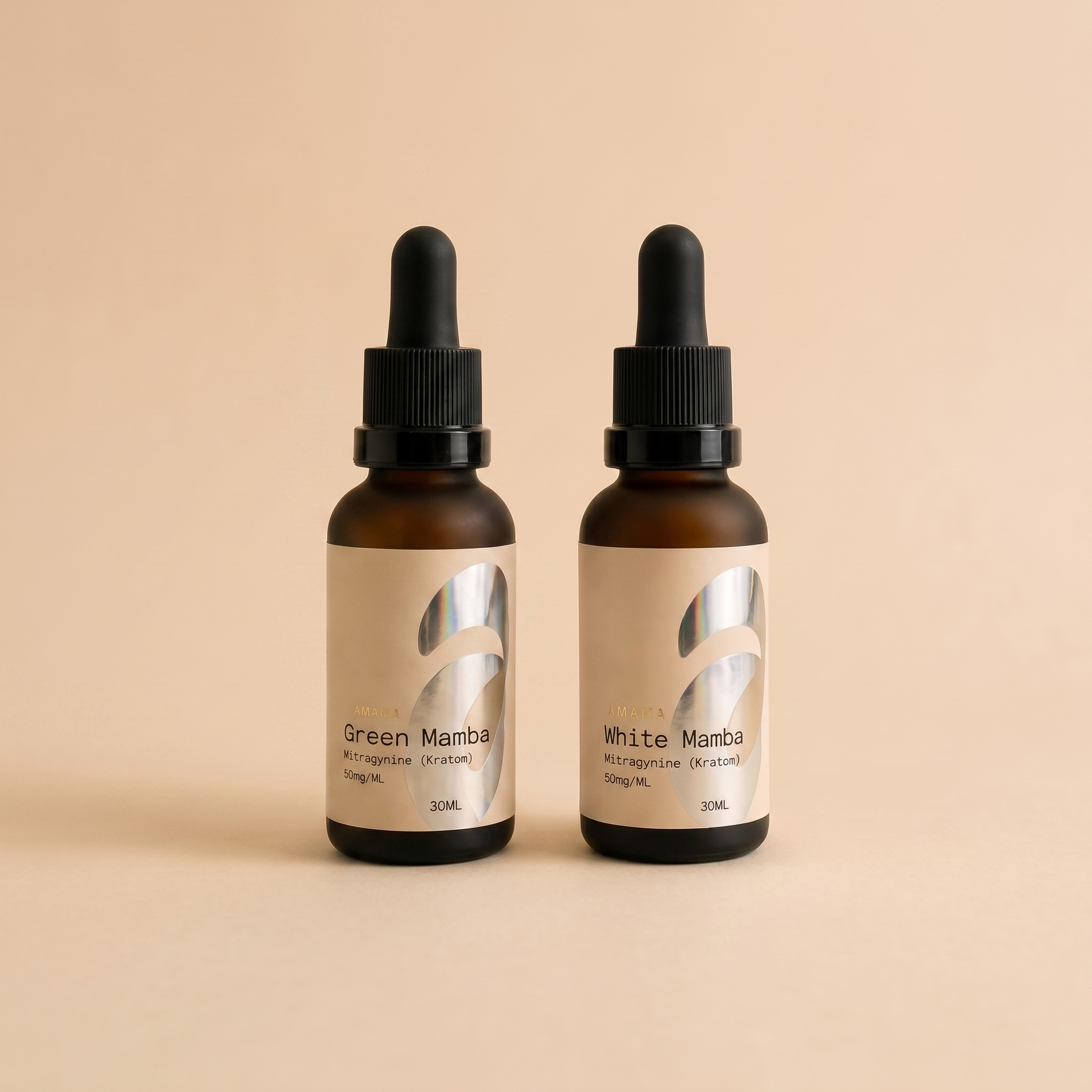 Green & White Mamba Duo — amama kratom extract bundle